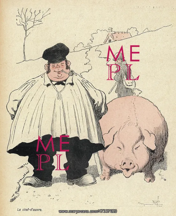  : PIG AND FARMER 1902