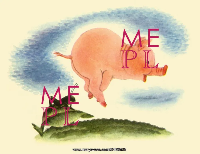  : Pig Jumping over a Cricket