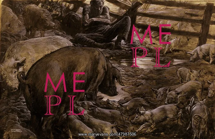 : Pigs and man : Pigs and man