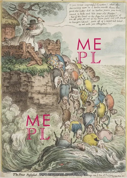 : The Pigs Possessed or The Broad bottom'd Litter running head : The Pigs Possessed or The Broad bottom'd Litter running head