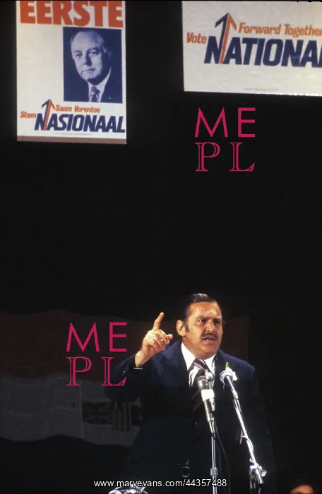 : Pik Botha. South Africa, November 1977: Foreign Minister Pik Botha : Pik Botha. South Africa, November 1977: Foreign Minister Pik Botha