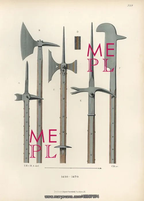 : Pikes, halberds and pole arms from the mid : Pikes, halberds and pole arms from the mid