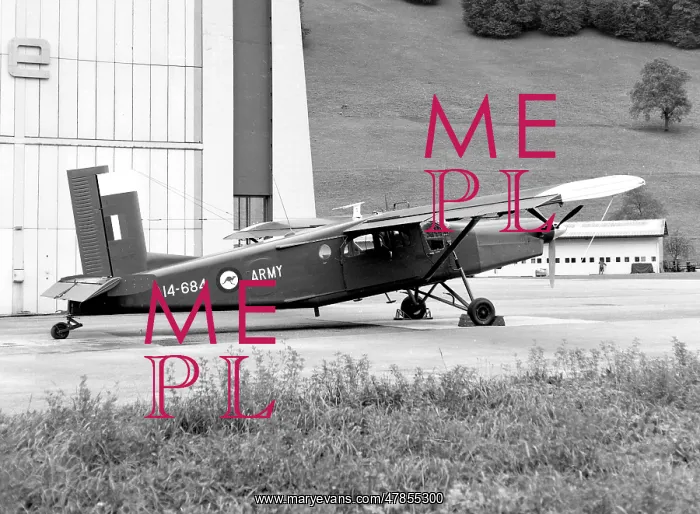 : Pilatus PC-6A Porter A14-684 : Pilatus PC-6A Porter A14-684