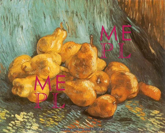 : Pile of Pears, by Van Gogh : Pile of Pears, by Van Gogh
