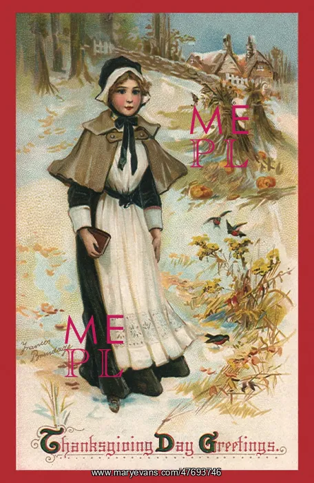  : Pilgrim Girl in Snow