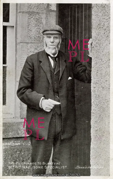 : Pilgrimage to Blantyre to see William Rae - Bone Specialist : Pilgrimage to Blantyre to see William Rae - Bone Specialist