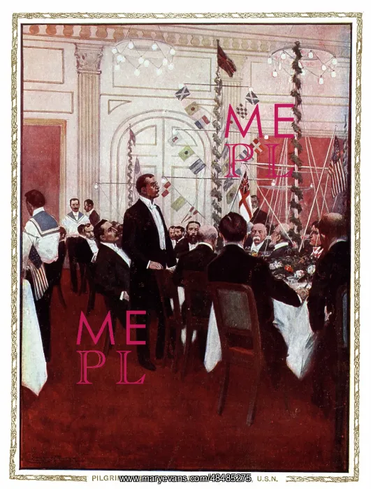 : Pilgrims Dinner to Admiral Jewell, Savoy Hotel, London : Pilgrims Dinner to Admiral Jewell, Savoy Hotel, London
