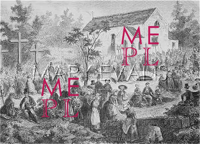 : PILGRIMS / NOTRE DAME / 1855 : PILGRIMS / NOTRE DAME / 1855