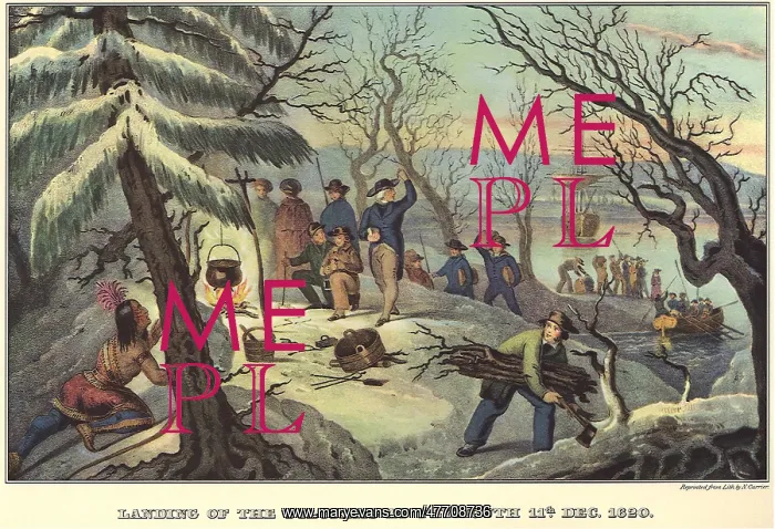  : Pilgrims at Plymouth