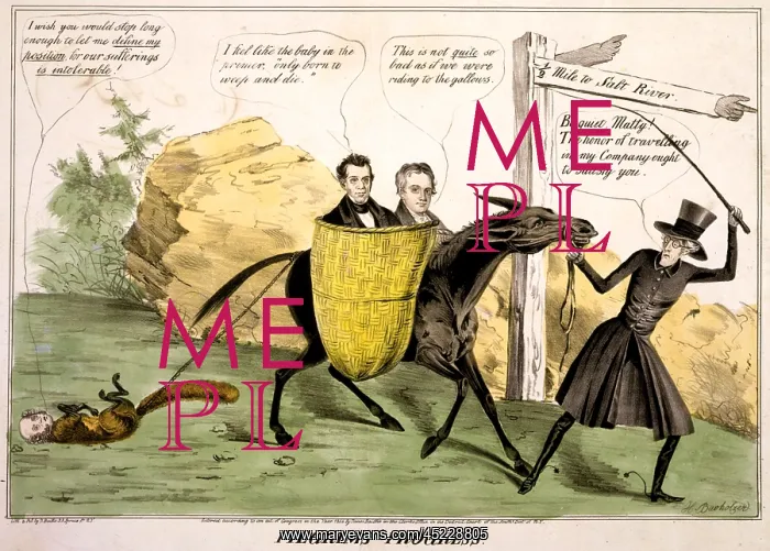 : Pilgrims progress, showing ex-President ? : Pilgrims progress, showing ex-President ?