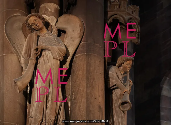 : Pillar of Angels, Cathedrale Notre-Dame, Strasbourg, France : Pillar of Angels, Cathedrale Notre-Dame, Strasbourg, France