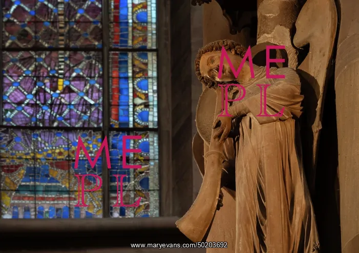 : Pillar of Angels, Cathedrale Notre-Dame, Strasbourg, France : Pillar of Angels, Cathedrale Notre-Dame, Strasbourg, France