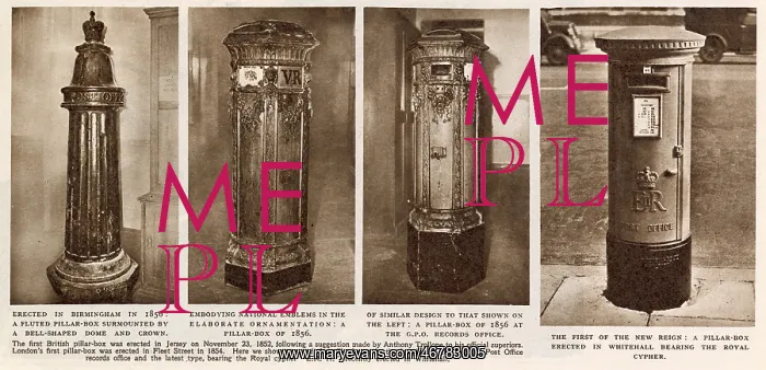 : Pillar boxes through the years : Pillar boxes through the years