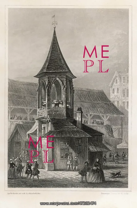 : PILLORY, PARIS, C18 : PILLORY, PARIS, C18