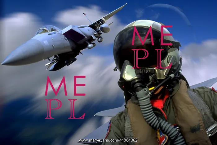  : Pilot In Cockpit Of Usaf F-15