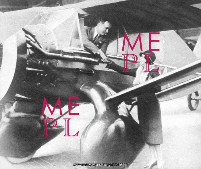 : Pilot Stanley Hausner saying goodbye to his wife : Pilot Stanley Hausner saying goodbye to his wife