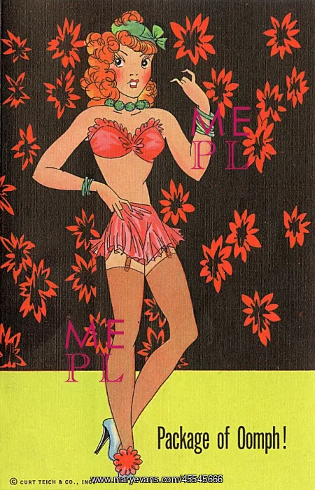 : A pin-up beauty providing a Package of Oomph! : A pin-up beauty providing a Package of Oomph!