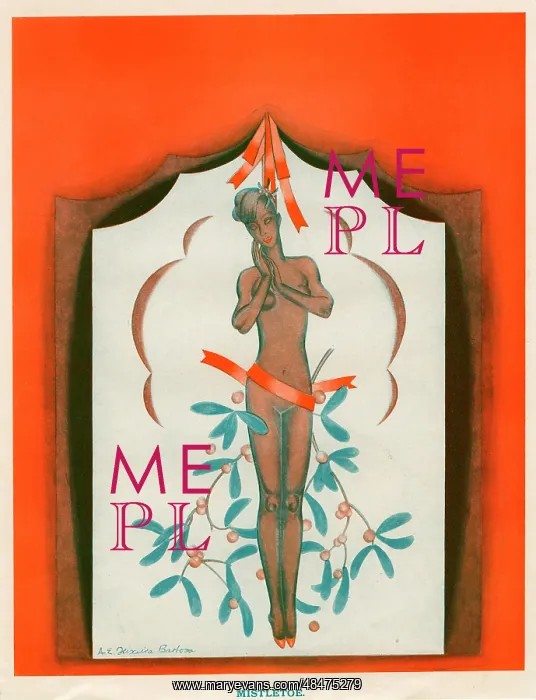  : Pin-Up design - Mistletoe