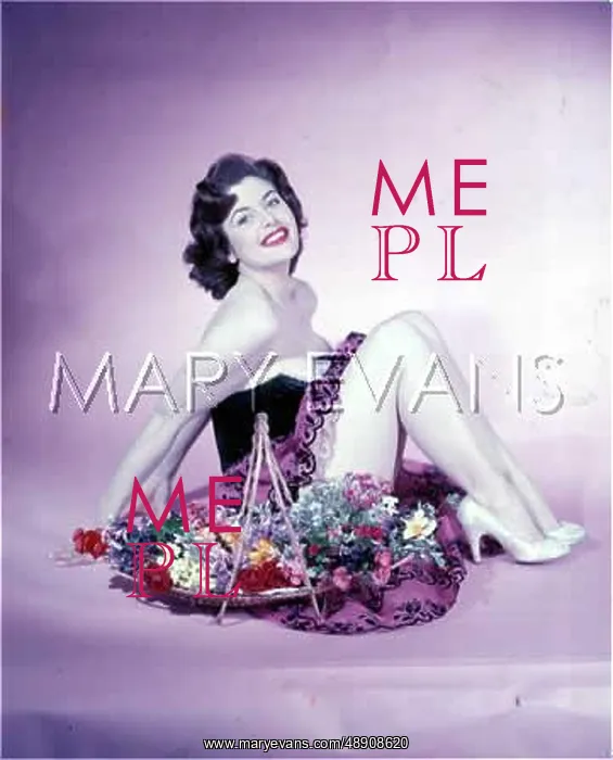 : PIN-UP & FLOWERS / 1950S : PIN-UP & FLOWERS / 1950S