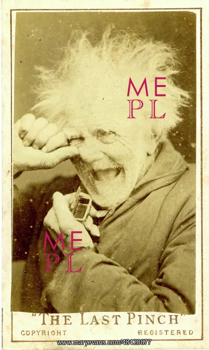  : The Last Pinch - old man taking snuff