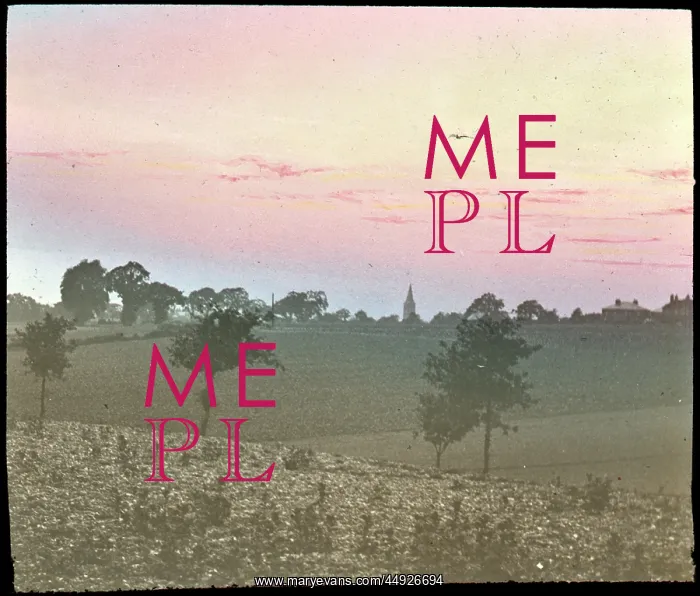 : Pincott Fields. Sunset : Pincott Fields. Sunset