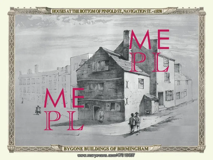 : Bottom of Pinfold Street and Navigation Street, Birmingham : Bottom of Pinfold Street and Navigation Street, Birmingham