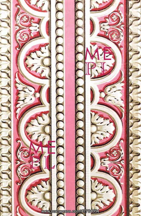  : Pink Frieze Border
