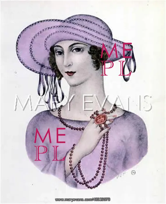 : PINK HAT / BON TON 1922 : PINK HAT / BON TON 1922