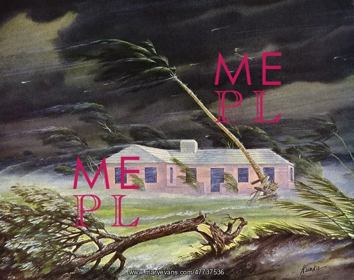 : Pink House in Hurricane : Pink House in Hurricane