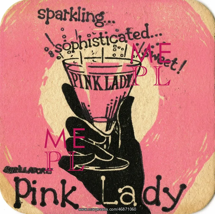 : Pink Lady coaster : Pink Lady coaster