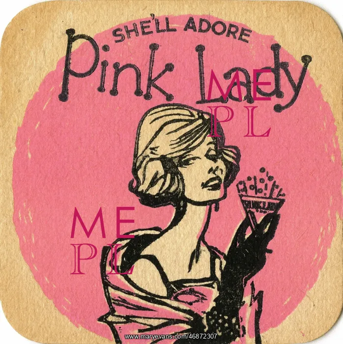 : Pink Lady coaster : Pink Lady coaster