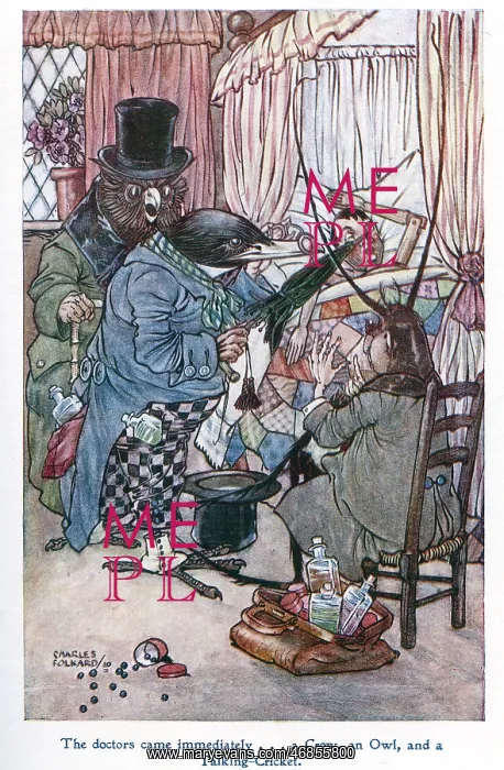 : Pinocchio -- ill in bed : Pinocchio -- ill in bed