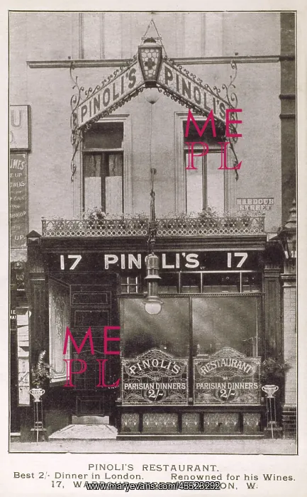 : Pinoli's Restaurant, London : Pinoli's Restaurant, London