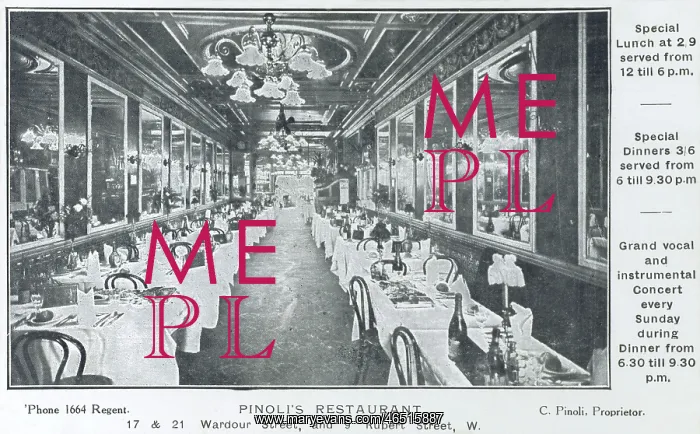 : Pinoli's Restaurant, London : Pinoli's Restaurant, London
