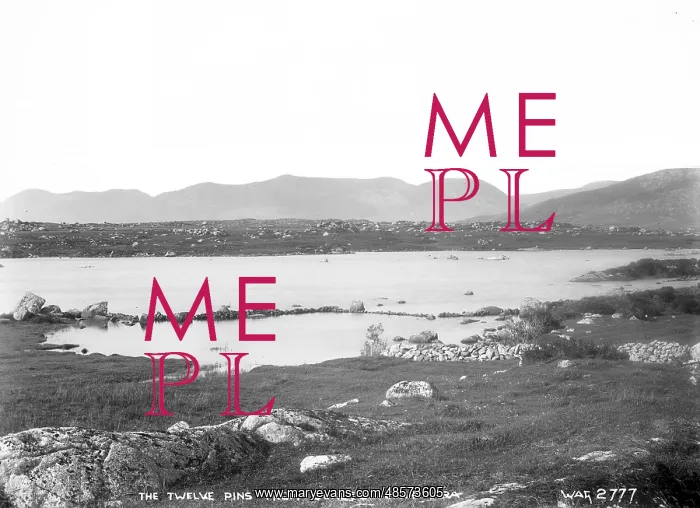 : The Twelve Pins from Screeb, Connemara : The Twelve Pins from Screeb, Connemara