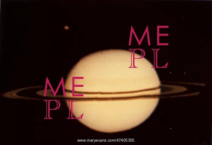 : PIONEER 11 SATURN IMAGE : PIONEER 11 SATURN IMAGE