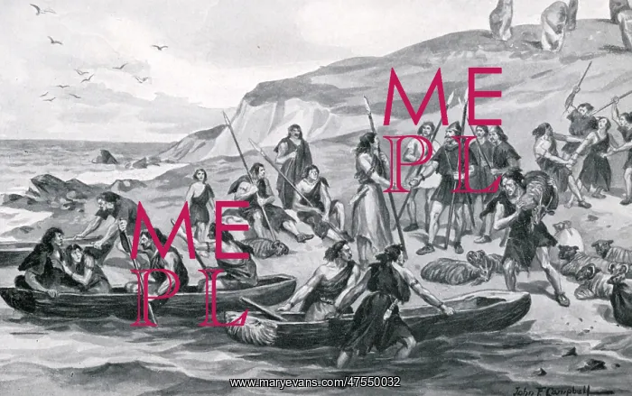 : Pioneer colonists head for Britain : Pioneer colonists head for Britain
