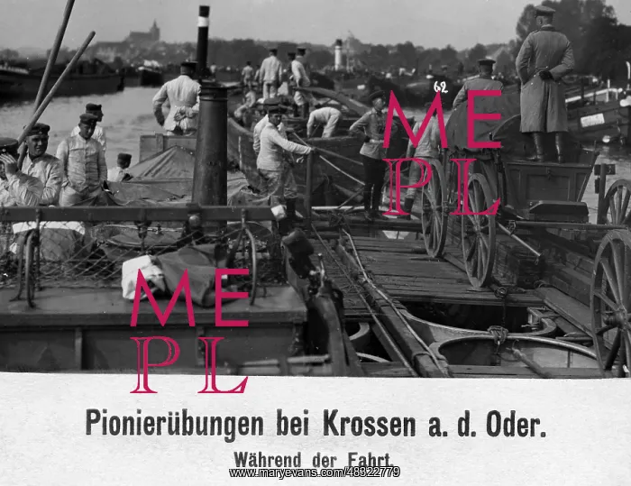  : Pioneer exercises on the Oder, 1913