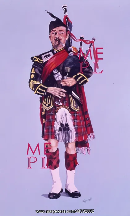 : Pipe Major of the Queen's Own Highlanders : Pipe Major of the Queen's Own Highlanders