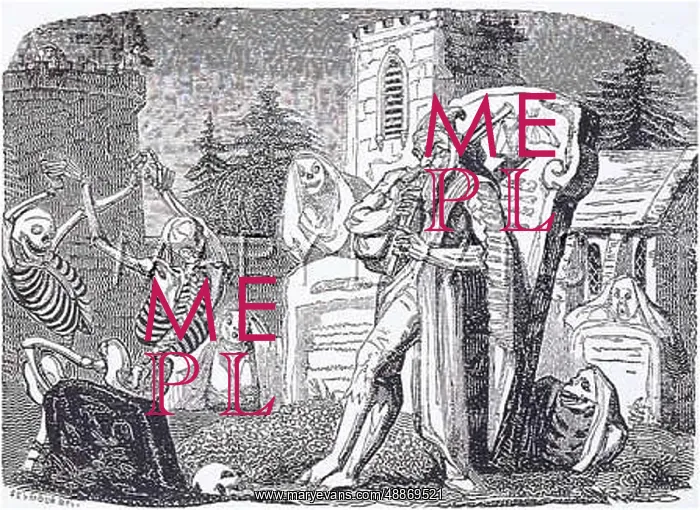 : PIPER IN GRAVEYARD : PIPER IN GRAVEYARD