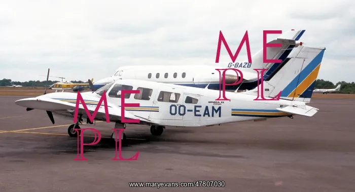 : Piper PA-34 Seneca II OO-EAM : Piper PA-34 Seneca II OO-EAM