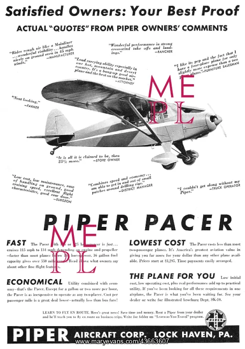  : Piper Pacer