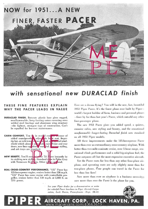  : Piper Pacer