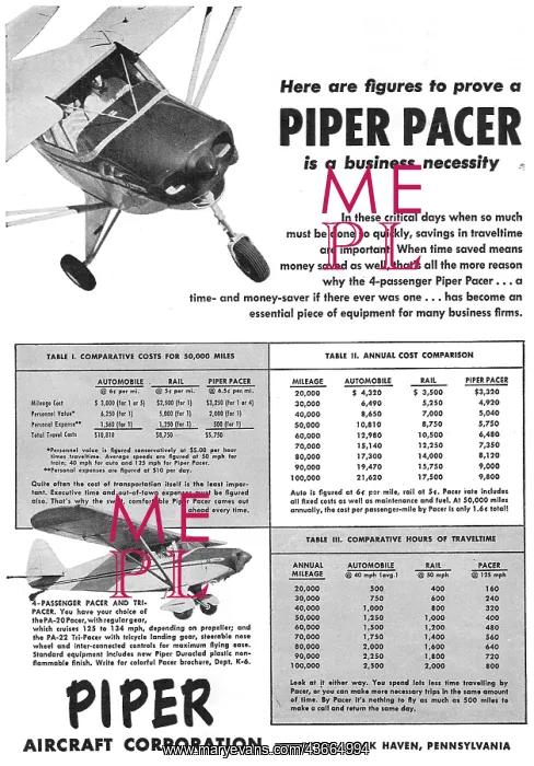  : Piper Pacer