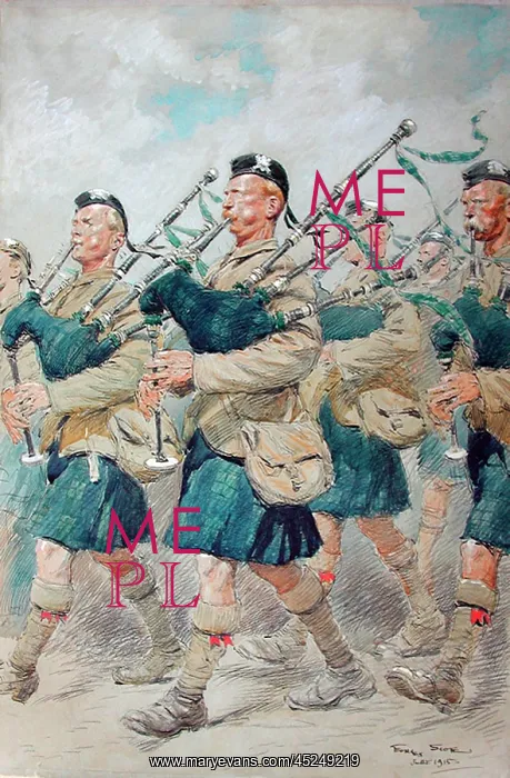 : Pipers of the 1 / 9th (Glasgow Highlanders) : Pipers of the 1 / 9th (Glasgow Highlanders)