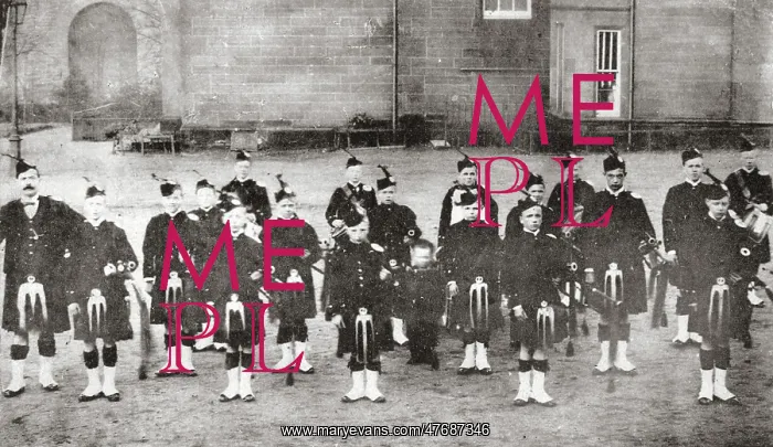 : Pipers, Dumfries Industrial School : Pipers, Dumfries Industrial School