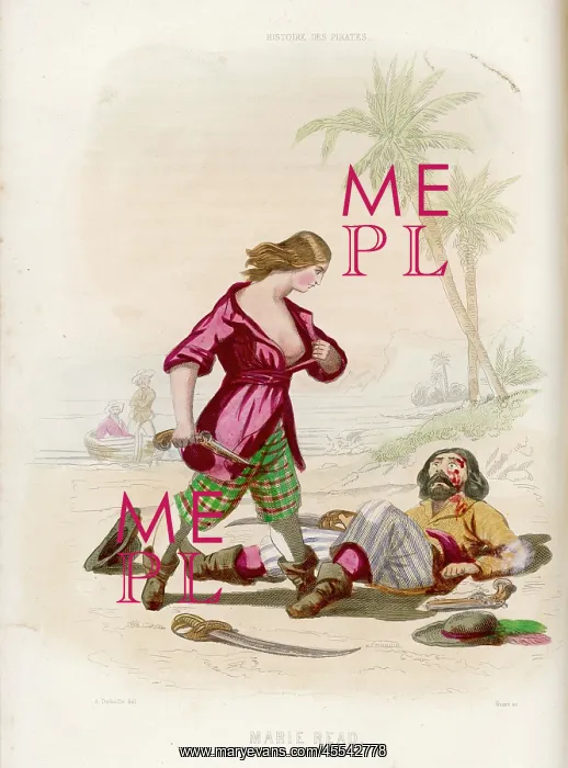: Pirate - Mary Read - 1853 : Pirate - Mary Read - 1853