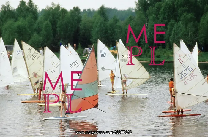 : Pirogovo reservoir, 1981 : Pirogovo reservoir, 1981