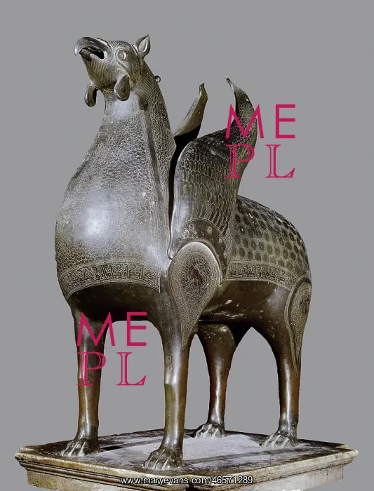 : Pisa griffin. 10th-11th c. Work from the Fatimid : Pisa griffin. 10th-11th c. Work from the Fatimid