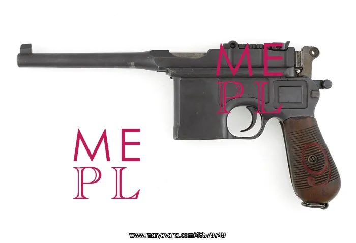: Pistol, Self-Loading, Mauser, 9 Mm C96 Military : Pistol, Self-Loading, Mauser, 9 Mm C96 Military